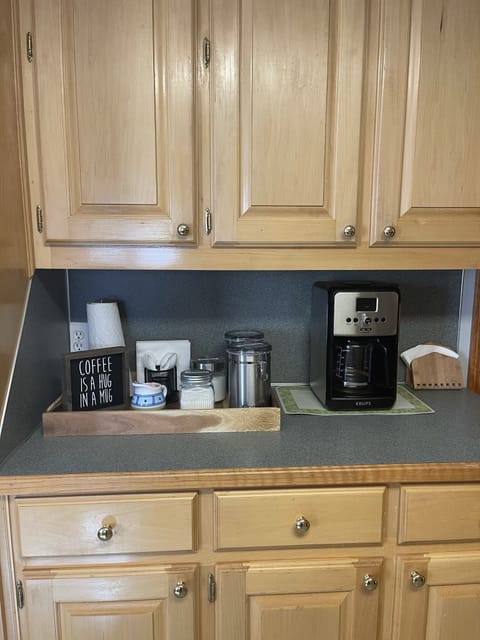 Coffee bar for your enjoyment.  