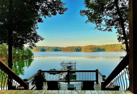 Your front-row seat to peaceful mornings and unforgettable lake memories.