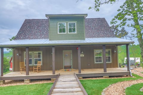 Front porch entry
