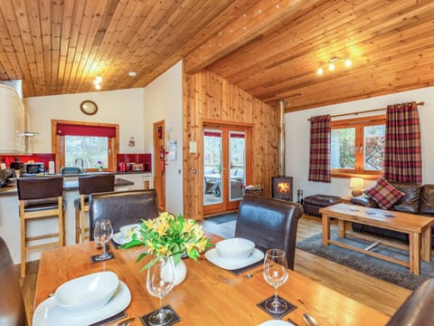 Open plan living space | Burnside Lodge, Torlundy, near Fort William