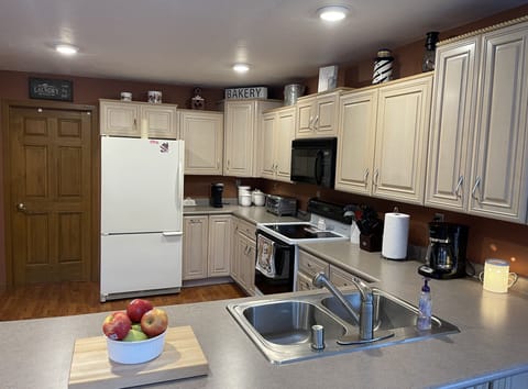 Looking into Kitchen from Dining Area