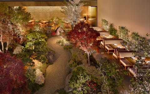 Breakfast, lunch, dinner served; Japanese cuisine, alfresco dining 