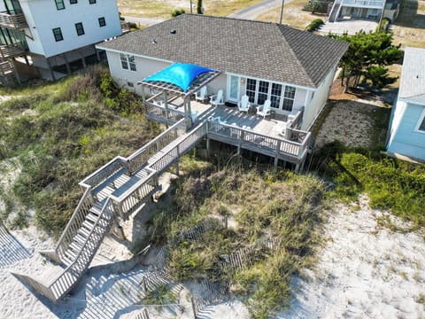 Spacious deck