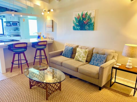 Cozy living room to enjoy a day after the beach.