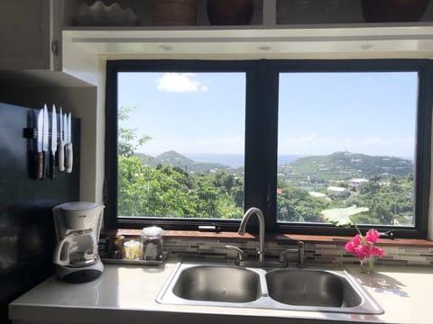 Fully stocked kitchen with everything you need to create meals during your stay