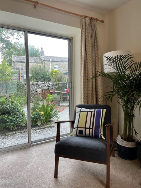 Lots of natural light in living room
