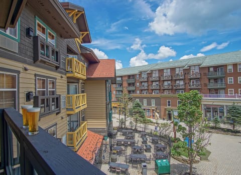 View from private balcony