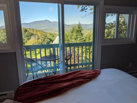 Wake up to stunning views of Grandfather Mountain.