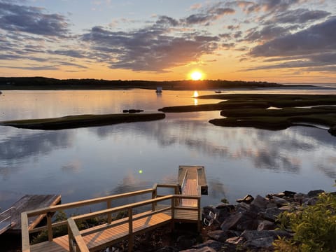 Our dock, shared with one neighbor
