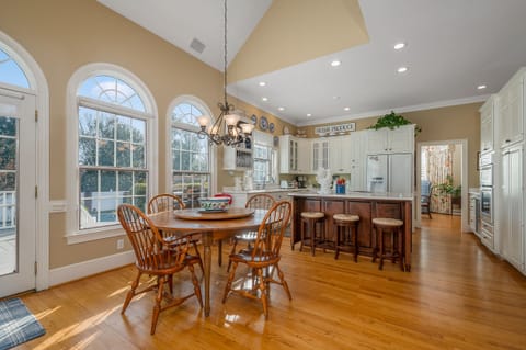 Kitchen island and table
