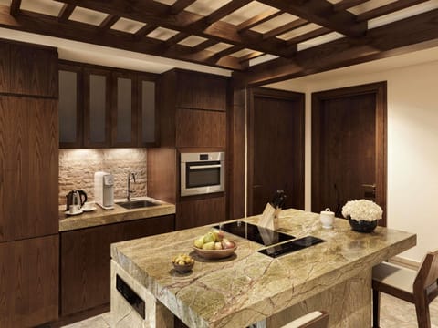 Family Apartment, 1 King Bed with Sofa bed, Kitchen, Resort View (2 Bedrooms) | Egyptian cotton sheets, premium bedding, minibar, in-room safe