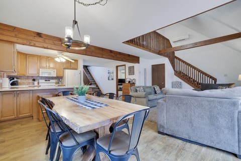 Kitchen and dining room