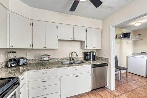 Whip up smoothies or sunset snacks—this kitchen's got style and everything you need.