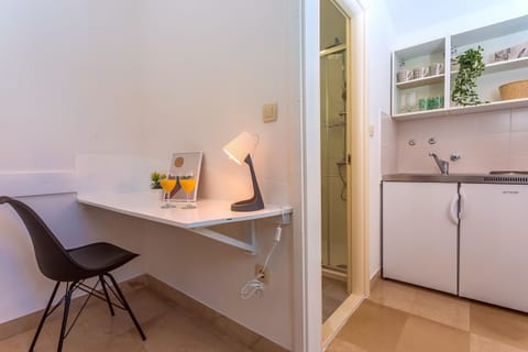 Bedroom NO3 with double bed 160 x 200, sofa bed 80 x 200, TV, A/C, en-suite 