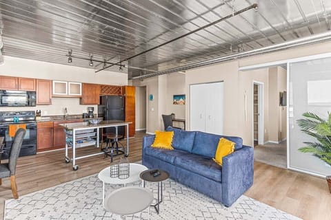 Comfortable seating and pull out couch for additional guests