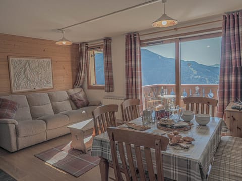 Open living space showing view from the terrace