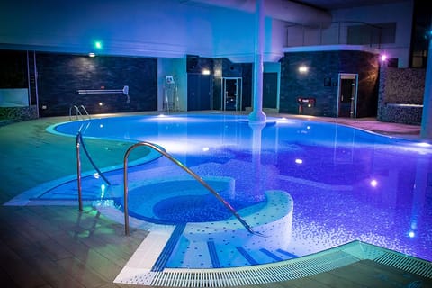 Indoor pool, outdoor pool
