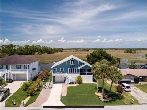 Home with estuary view.