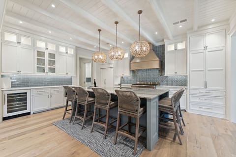 Kitchen - 48" Wolf Gas Oven & Sub Zero Refrigerator