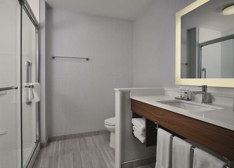 Free toiletries, hair dryer, towels, soap