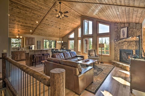 Fairplay Vacation Rental | Private Cabin | 2 Stories | 3BR | 3BA | 1,918 Sq Ft
