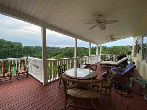 Main floor back porch