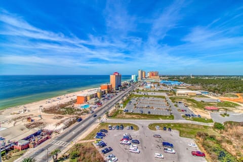 Picture yourself lounging on the private balcony and soaking up the sun! You cannot beat this stunning gulf view + view of the strip!