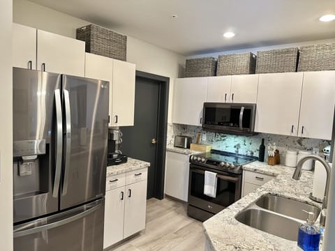 Newly remodeled and heated tile floors.