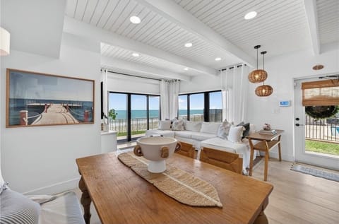 Bright coastal interior with panoramic ocean views and relaxed elegance. 