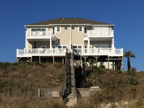 View from the beach
