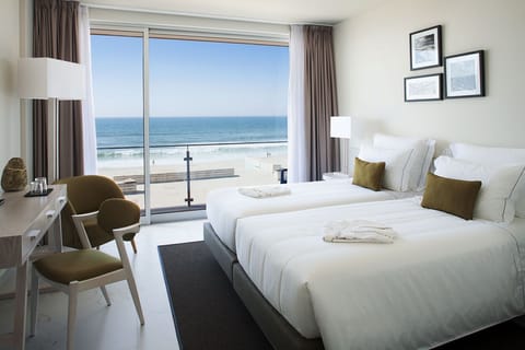 Premium Double or Twin Room, Ocean View | Premium bedding, minibar, in-room safe, desk