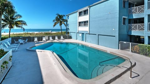 Relax on the Pool Deck Loungers