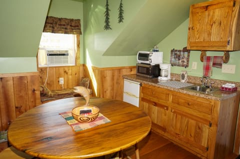 Upstairs Dining - Upstairs dining room table and kitchenette