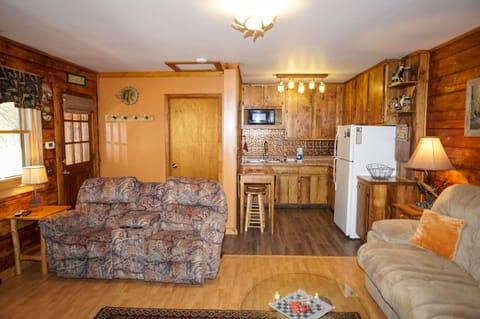 Living and Kitchen Area - Living room and full kitchen