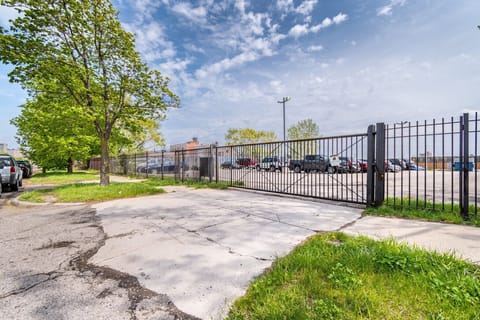 Free and secured gated parking 