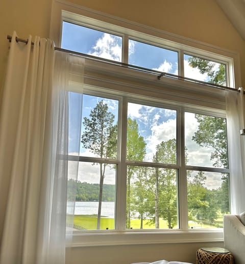 Imagine waking up to this view.. yeah, this is the view from the king bed!