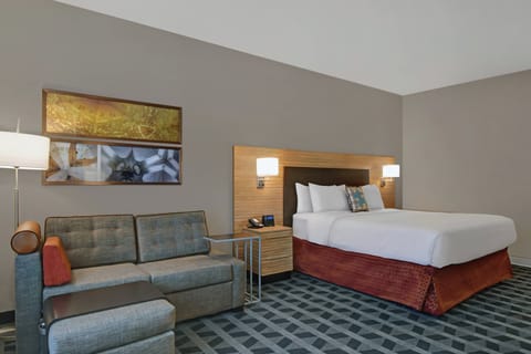 Studio, 1 King Bed with Sofa bed | Laptop workspace, blackout drapes, iron/ironing board, free WiFi