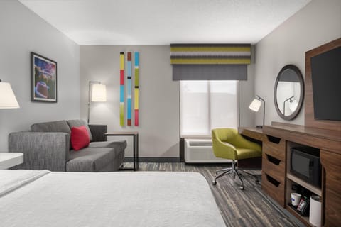 Premium bedding, pillowtop beds, blackout drapes, iron/ironing board