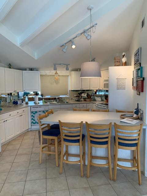 Large eat in kitchen to create and plan meal times. 