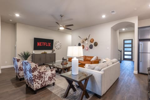 Unwind here after walking home from Texas Live!