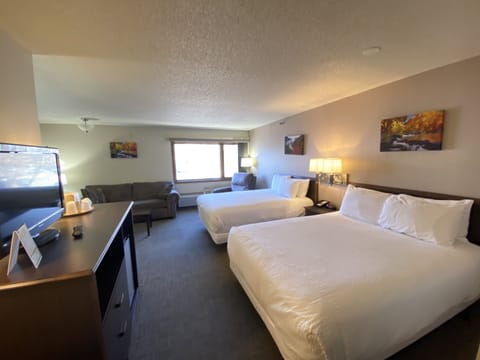 Suite 2 Queens, Recliner, Pullout Sofa | Free WiFi, bed sheets