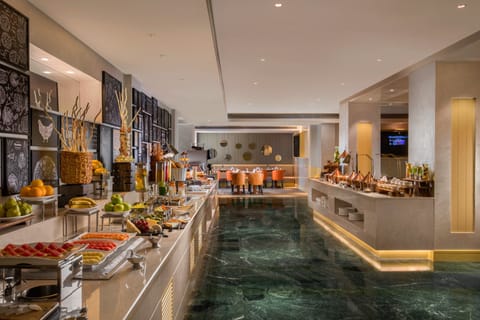 Daily buffet breakfast for a fee