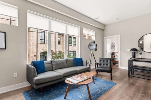 Full scope of space in living room