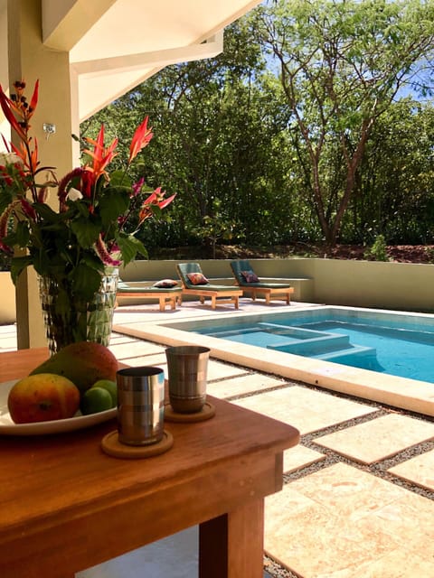 Veranda poolside