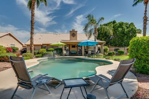 Backyard luxury!! Private heated pool in resort setting.