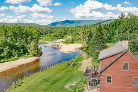Listen to the flow of the river while looking for the bald eagles!