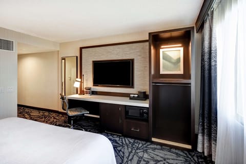 Premium bedding, down comforters, pillowtop beds, desk