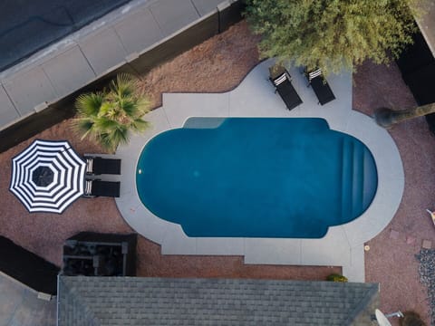 Sparkling Heated Pool