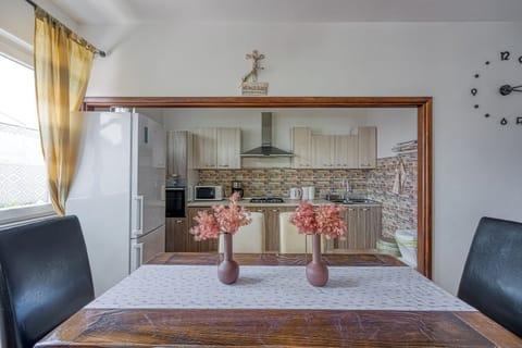 Kitchen and dining area