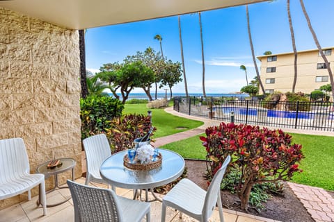 Outdoor dining table for